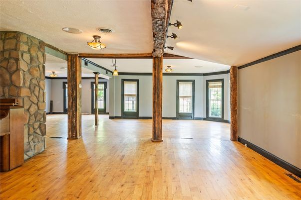 Empty room, Interior, Wood Texture Flooring