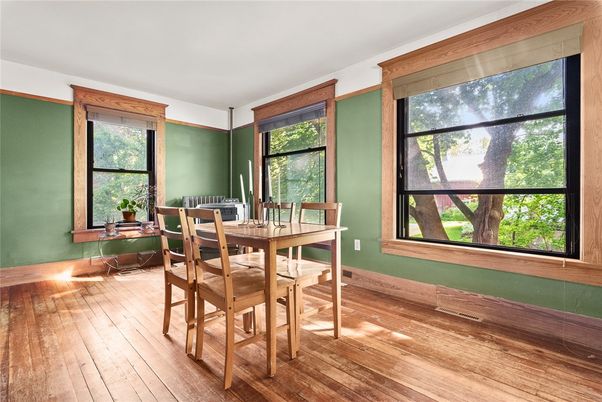 Dining room, Interior, Wood Texture Flooring