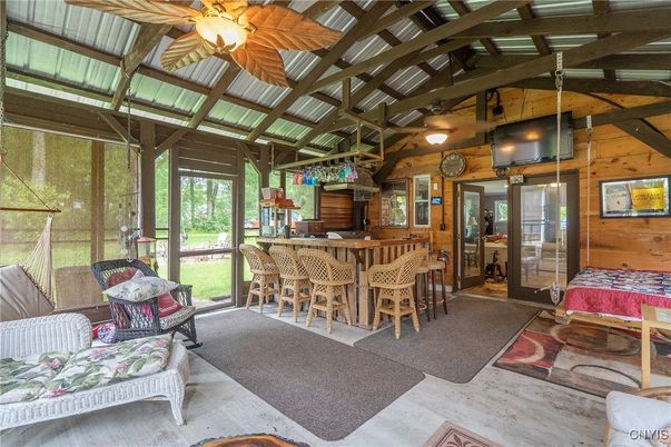 Interior, Wooden Beams, Wooden Walls