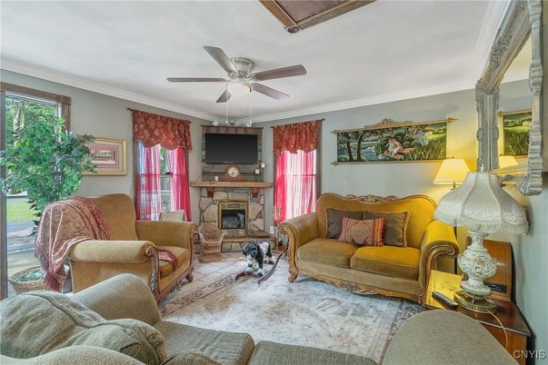 Fireplace, Interior, Living room