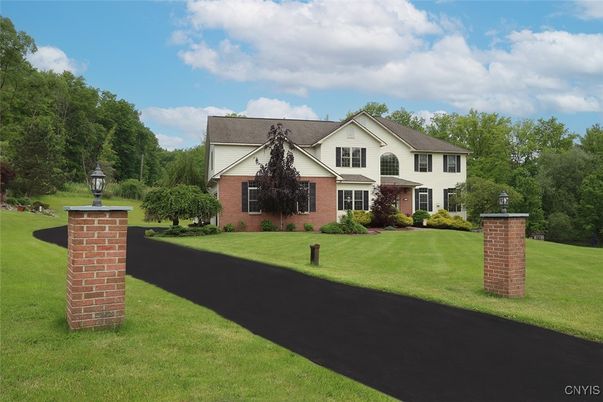 Backyard, Exterior, Facade, Brick Facade, French Provincial