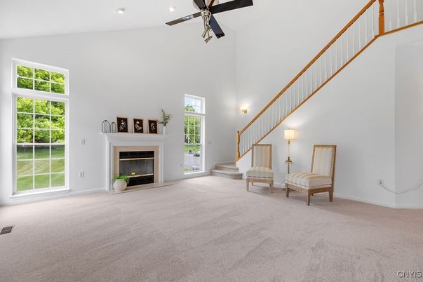 Fireplace, Interior, Recessed Lighting