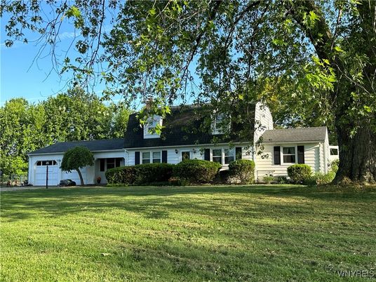 Attached, Backyard, Detached Garage, Exterior, Facade, Cape Cod