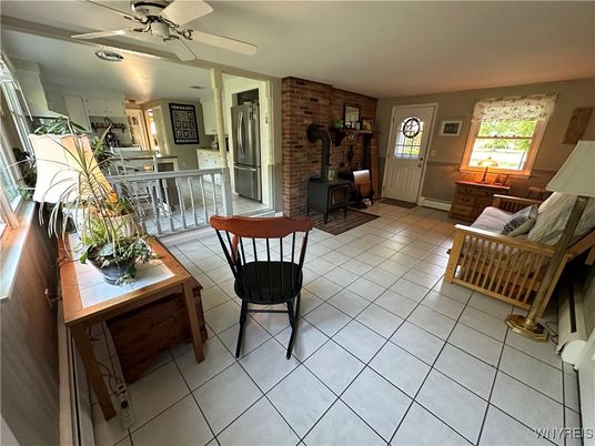Dining room, Interior, Kitchen, Stone Walls