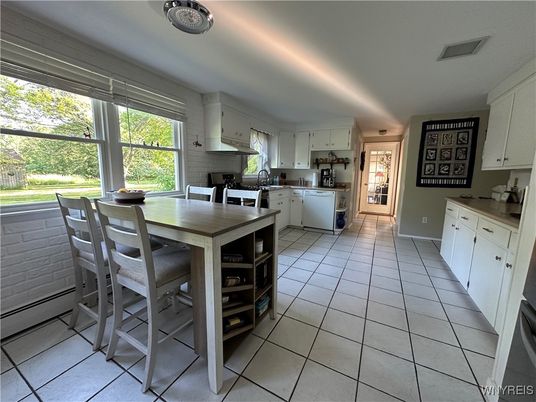 Dining room, Interior, Kitchen