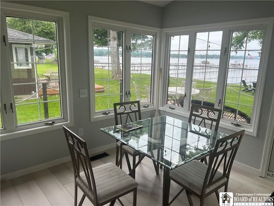 Dining room, Interior, Water, Wood Texture Flooring