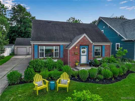 Attached, Exterior, Facade, Brick Facade, Cape Cod