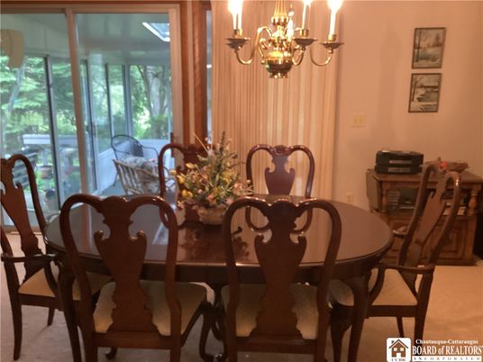 Chandelier, Dining room, Interior