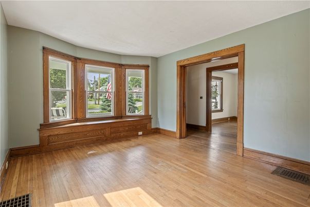 Empty room, Interior, Wood Texture Flooring
