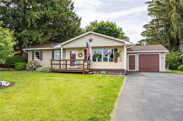 Attached, Backyard, Exterior, Facade, Ranch
