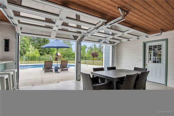 Exterior, Pool, Wooden Ceilings