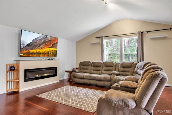 Fireplace, Interior, Living room, Wood Texture Flooring