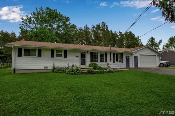 Attached, Backyard, Exterior, Facade, Ranch