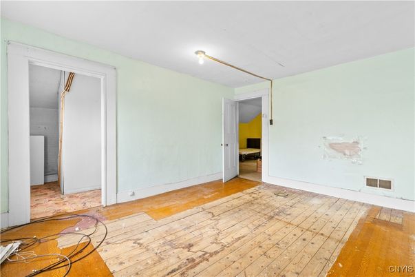 Empty room, Interior, Wood Texture Flooring