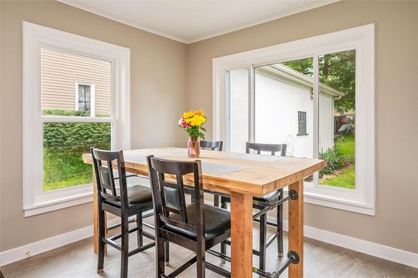 Dining room, Interior, Wood Texture Flooring