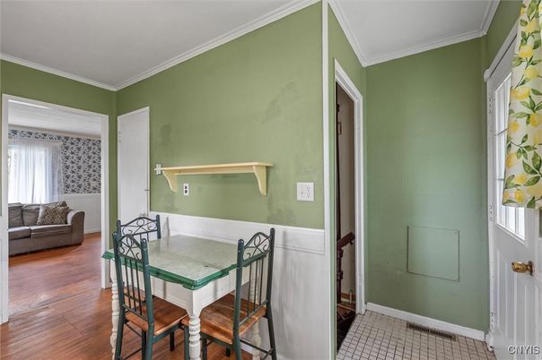Dining room, Interior, Wood Texture Flooring
