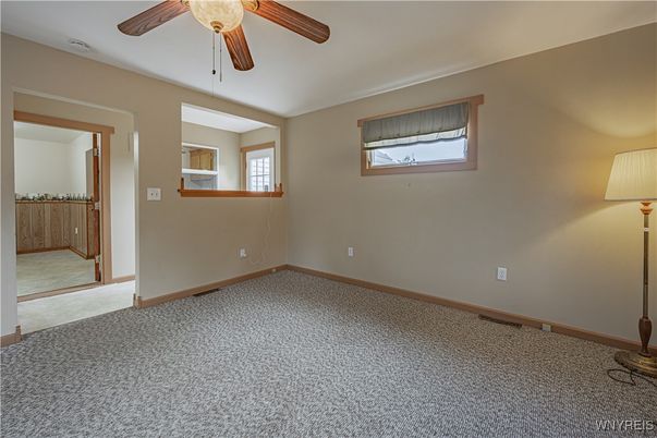 Empty room, Interior