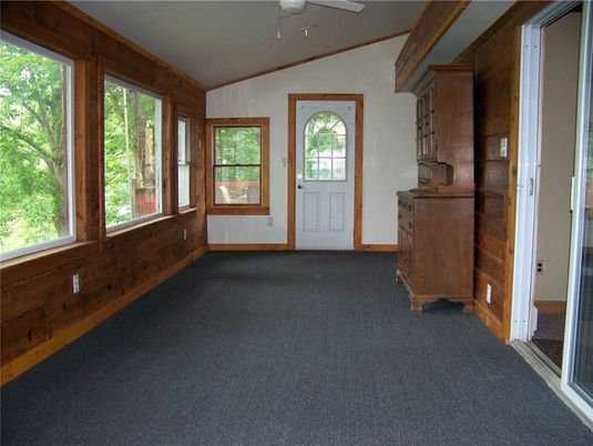 Empty room, Interior, Wooden Walls