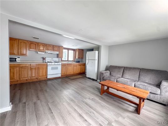 Interior, Kitchen, Living room, Wood Texture Flooring