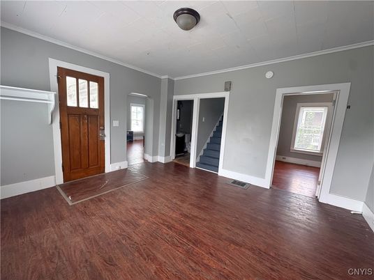 Empty room, Interior, Wood Texture Flooring