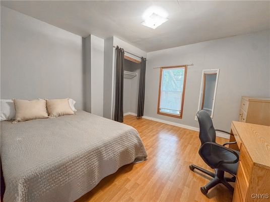 Bedroom, Home Office, Interior, Wood Texture Flooring