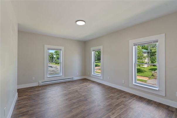 Empty room, Interior, Wood Texture Flooring