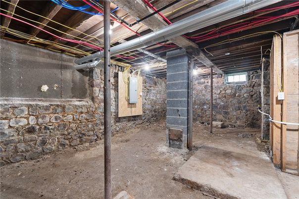 Interior, Stone Walls