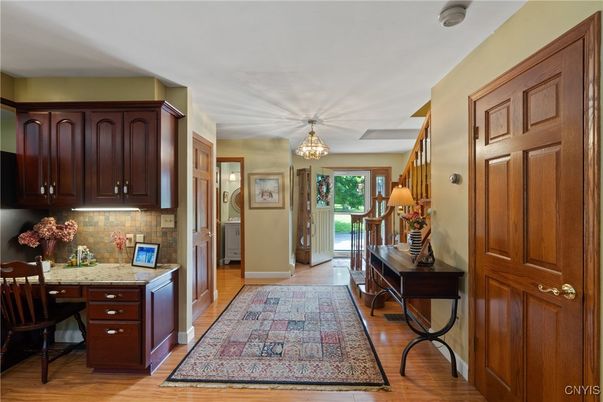 Chandelier, Interior, Wood Texture Flooring