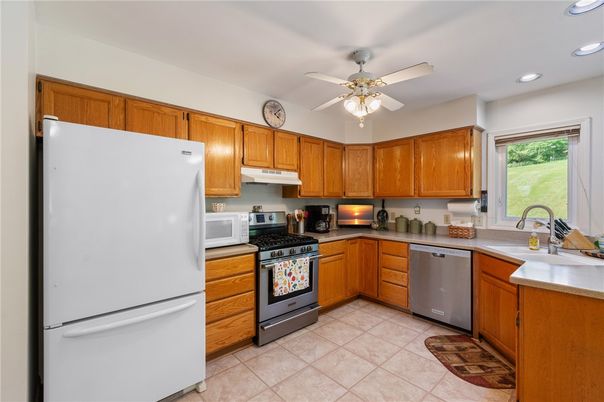 Interior, Kitchen, Recessed Lighting