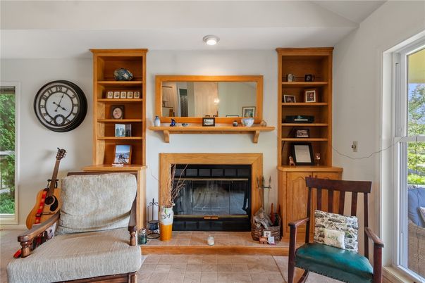 Fireplace, Interior, Recessed Lighting