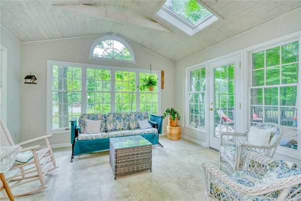 Interior, Living room, Sun Room, Wooden Ceilings