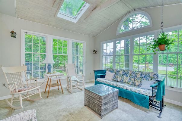 Interior, Living room, Sun Room, Wooden Ceilings