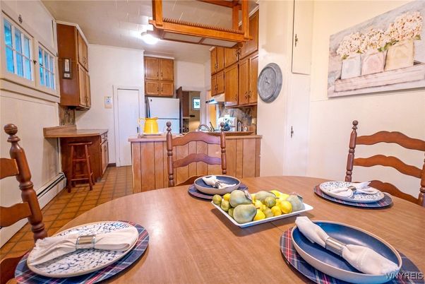 Dining room, Interior, Kitchen