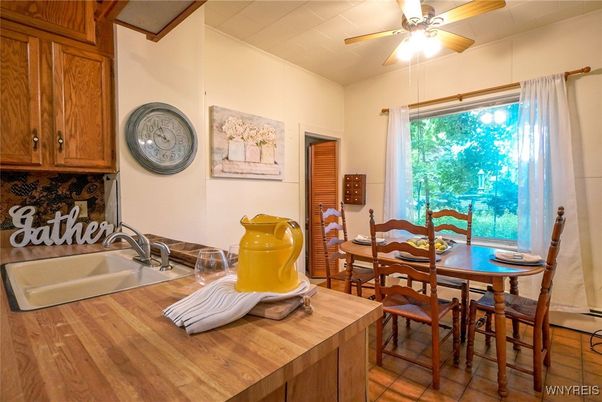 Dining room, Interior, Wood Texture Flooring