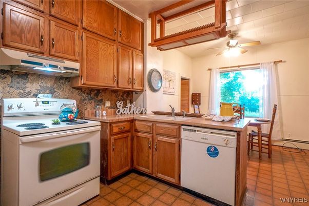 Dining room, Interior, Kitchen