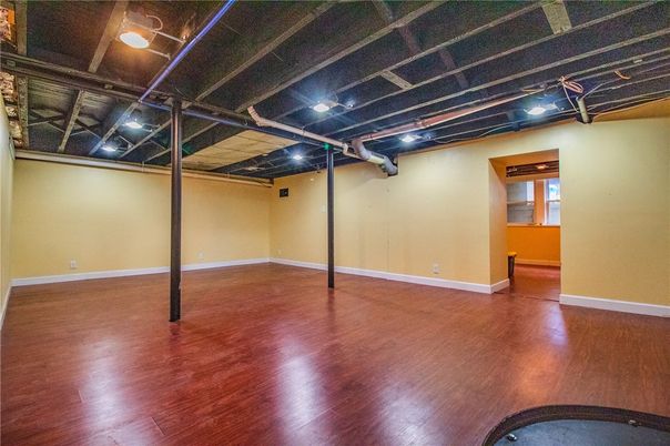 Empty room, Interior, Wood Texture Flooring