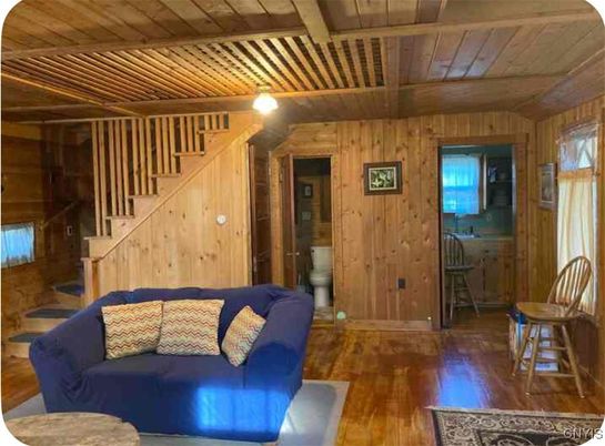 Interior, Living room, Wooden Ceilings, Wood Texture Flooring, Wooden Walls