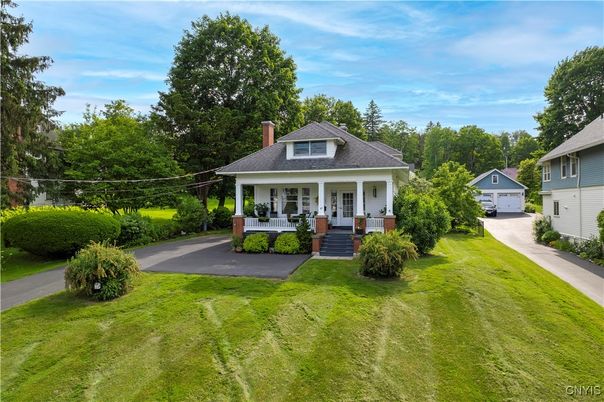 Backyard, Detached Garage, Exterior, Facade, Cape Cod