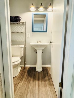 Bathroom, Interior, Wood Texture Flooring