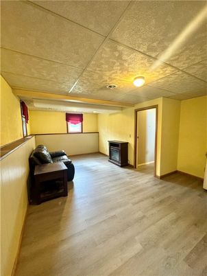 Fireplace, Interior, Wood Texture Flooring