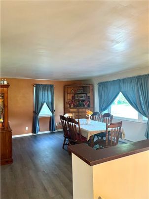 Dining room, Interior, Wood Texture Flooring