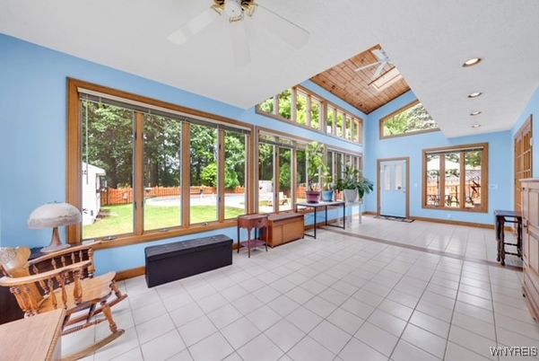 Interior, Recessed Lighting, Sun Room, Wooden Ceilings