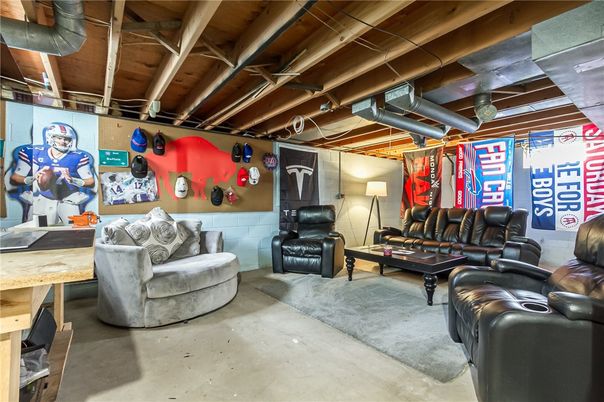 Interior, Living room, Wooden Beams