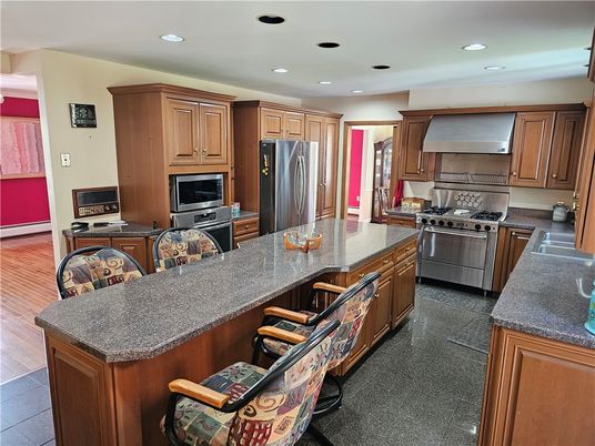 Interior, Kitchen, Recessed Lighting, Stainless Steel Appliances