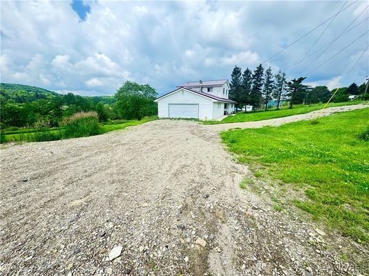 Backyard, Detached Garage, Exterior