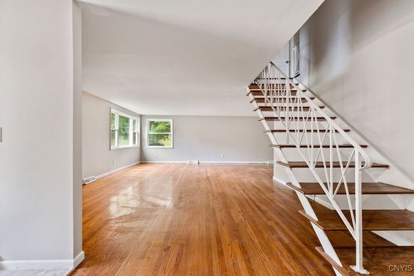Empty room, Interior, Wood Texture Flooring