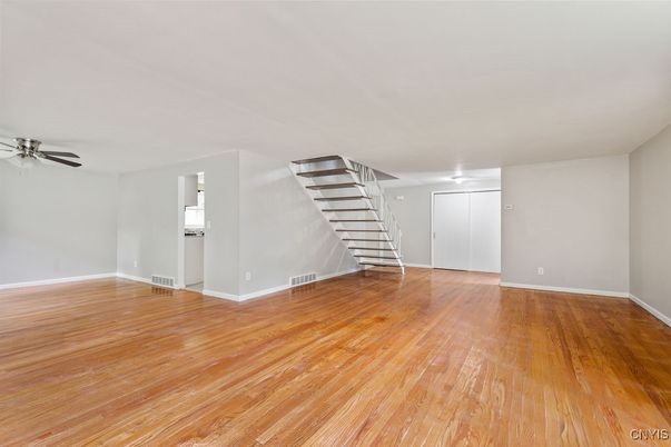 Empty room, Interior, Wood Texture Flooring