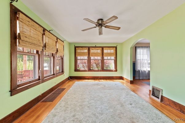 Empty room, Interior, Wood Texture Flooring