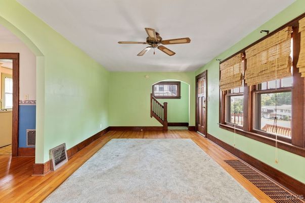 Empty room, Interior, Wood Texture Flooring