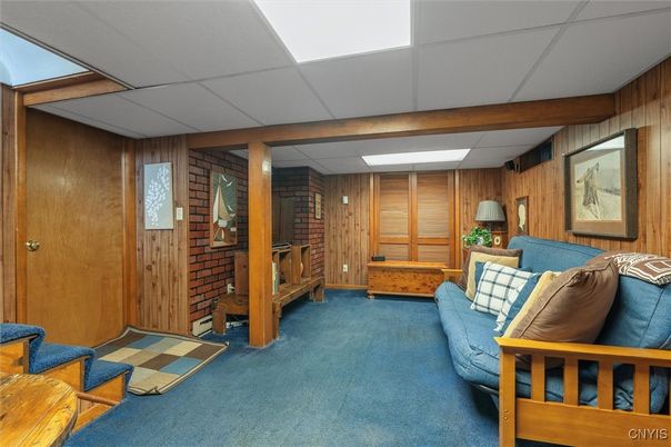 Interior, Stone Walls, Wooden Walls